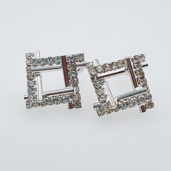 💥  Classic Cubic Zirconia Wedding Stud Earrings for Women, FB16FA1007 - Picture 5 of 5